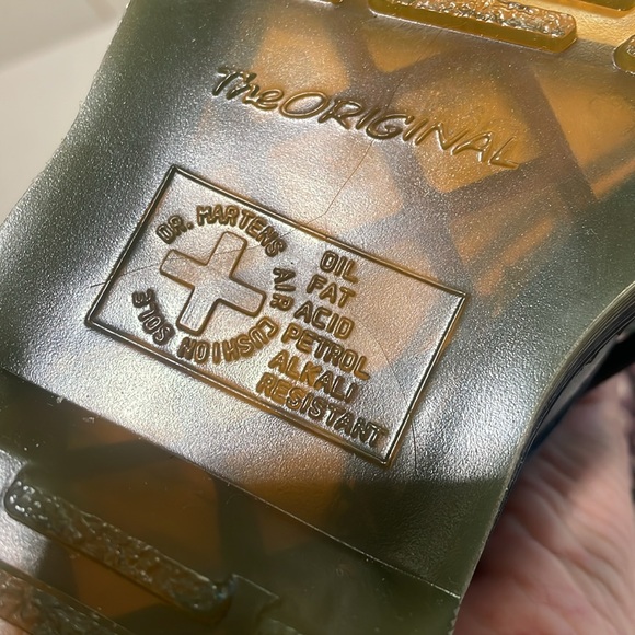 DR MARTENS 1460 Vintage Floral Leather Boots - Picture 9 of 11